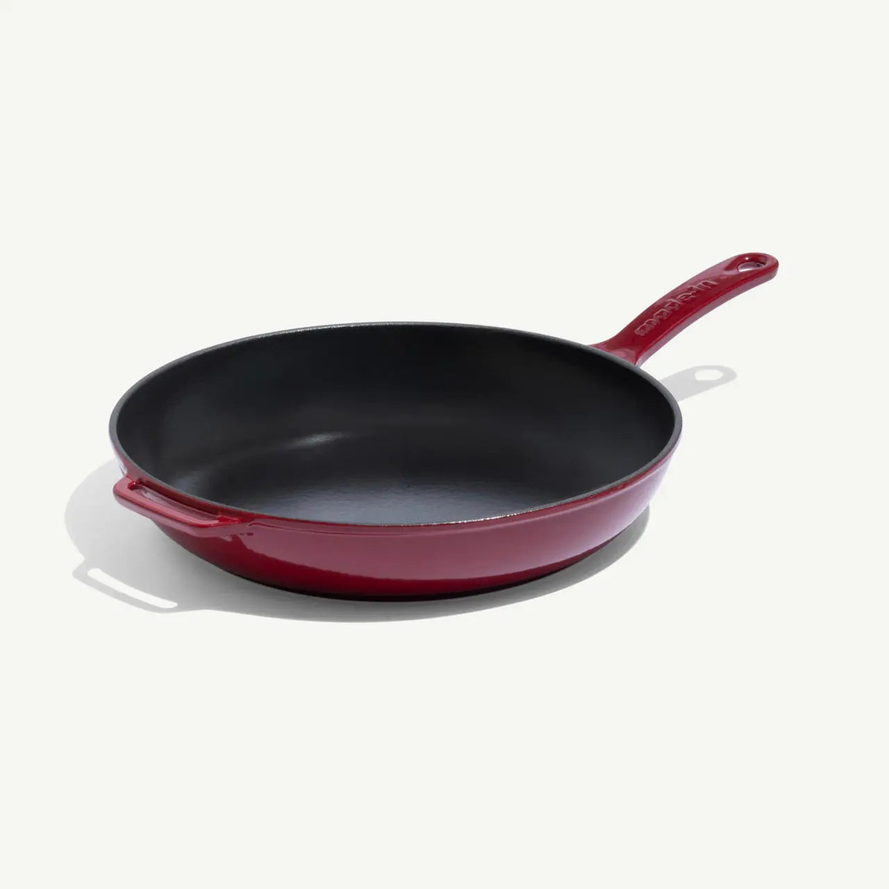 MADE IN® Enameled Cast Iron Skillet: 11.5", Ruby Red