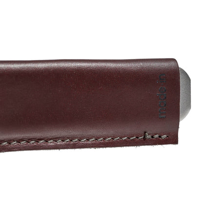 MADE IN® Grill Press with Leather Handle Cover