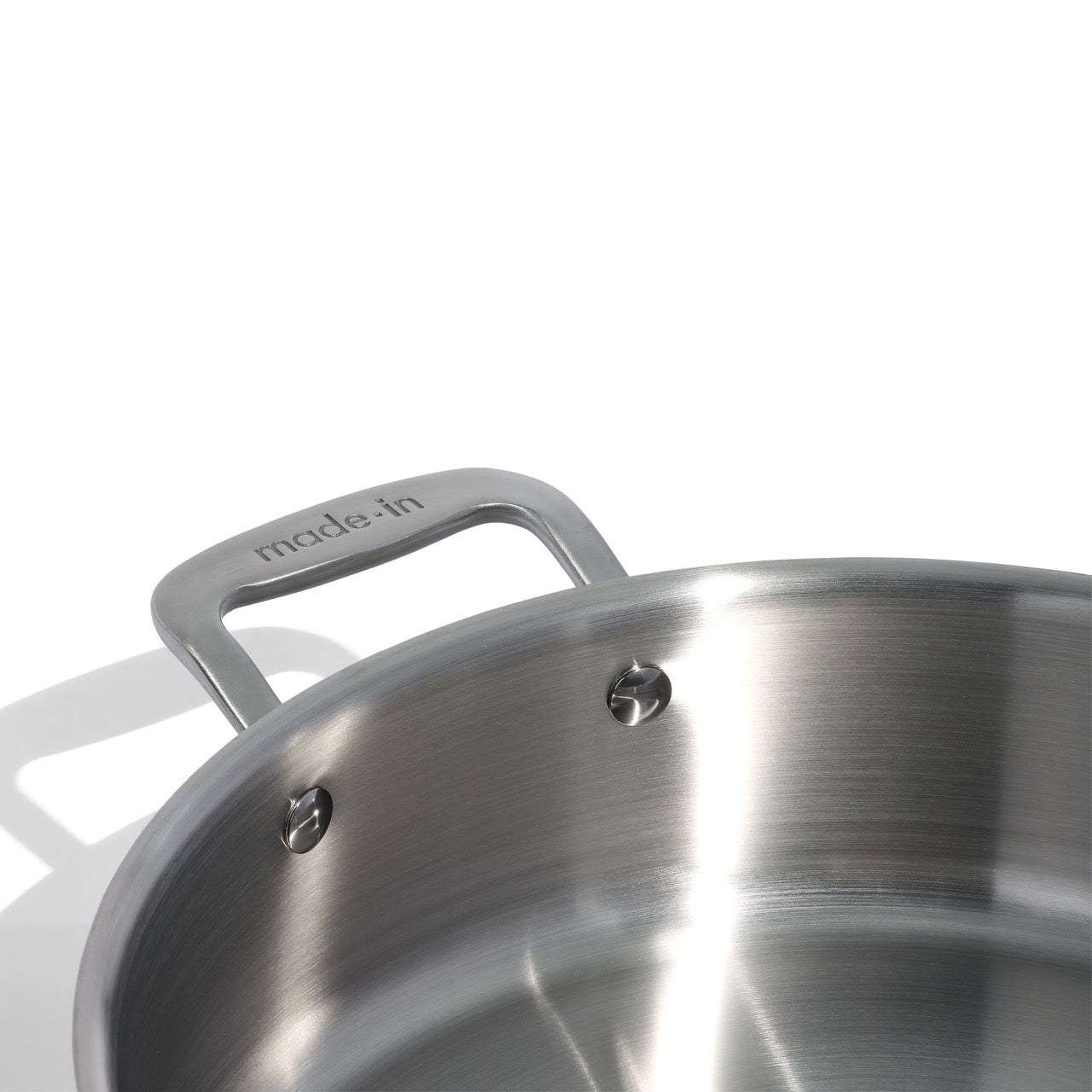 MADE IN® Stainless Clad Rondeau with Lid: 6 QT
