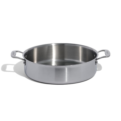 MADE IN® Stainless Clad Rondeau with Lid: 6 QT
