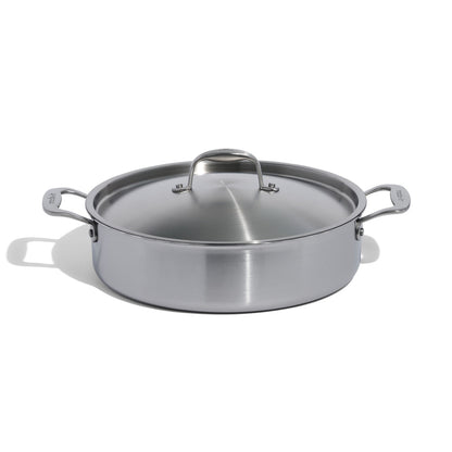 MADE IN® Stainless Clad Rondeau with Lid: 6 QT