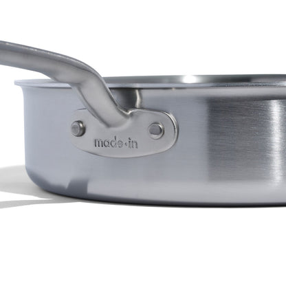 MADE IN® Stainless Clad Saute Pan with Lid: 3.5 QT