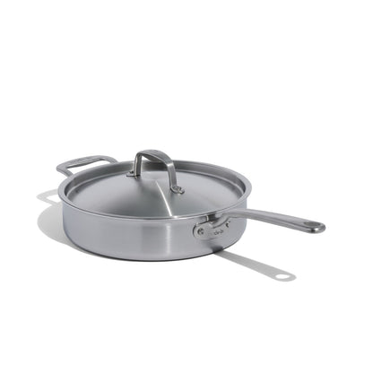 MADE IN® Stainless Clad Saute Pan with Lid: 3.5 QT