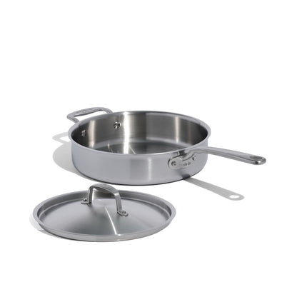 MADE IN® Stainless Clad Saute Pan with Lid: 3.5 QT