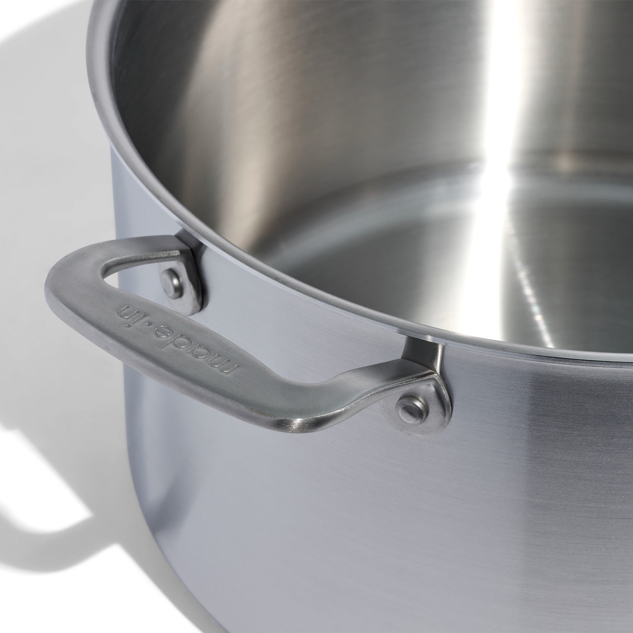 MADE IN® Stainless Clad Stock Pot with Lid: 12 QT