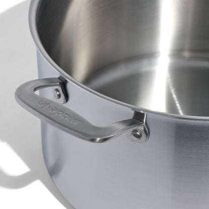 MADE IN® Stainless Clad Stock Pot with Lid: 12 QT