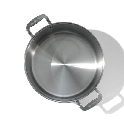 MADE IN® Stainless Clad Stock Pot with Lid: 12 QT