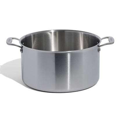 MADE IN® Stainless Clad Stock Pot with Lid: 12 QT