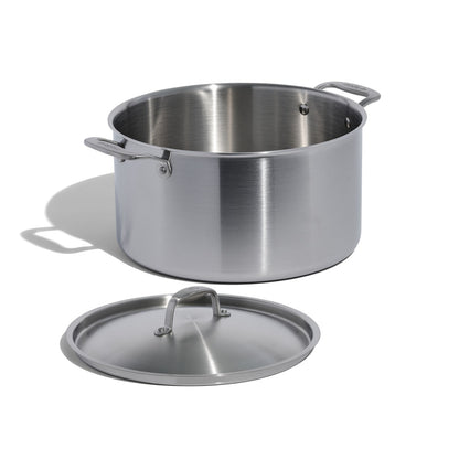 MADE IN® Stainless Clad Stock Pot with Lid: 12 QT