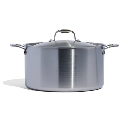 MADE IN® Stainless Clad Stock Pot with Lid: 12 QT