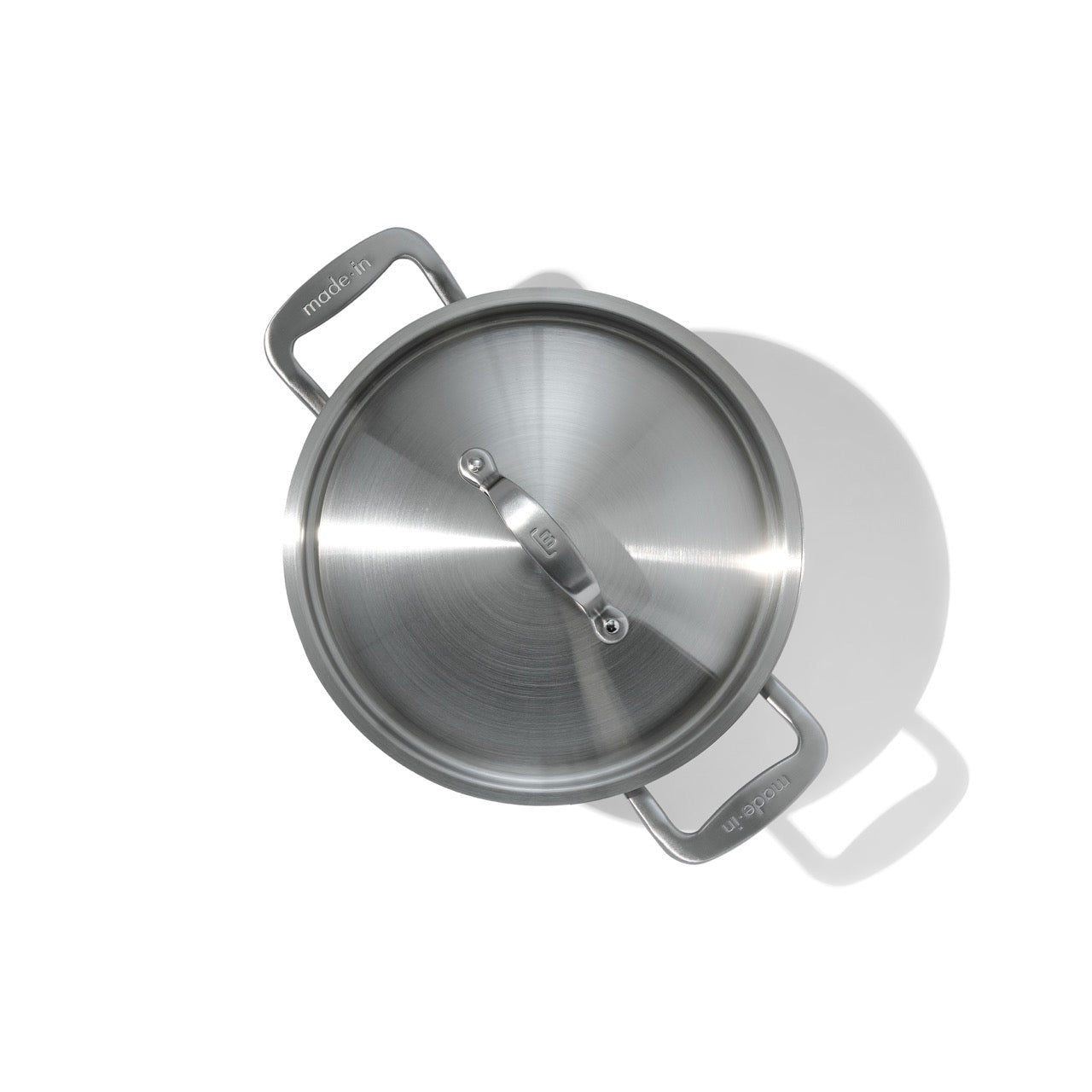 MADE IN® Stainless Clad Stock Pot with Lid:  6 QT