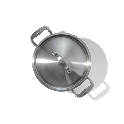 MADE IN® Stainless Clad Stock Pot with Lid:  6 QT