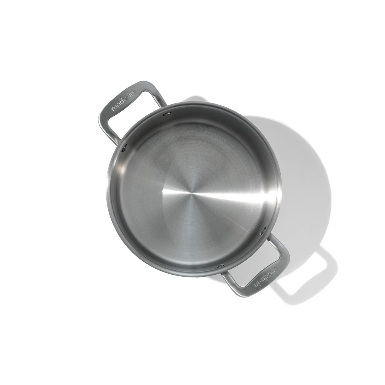 MADE IN® Stainless Clad Stock Pot with Lid:  6 QT