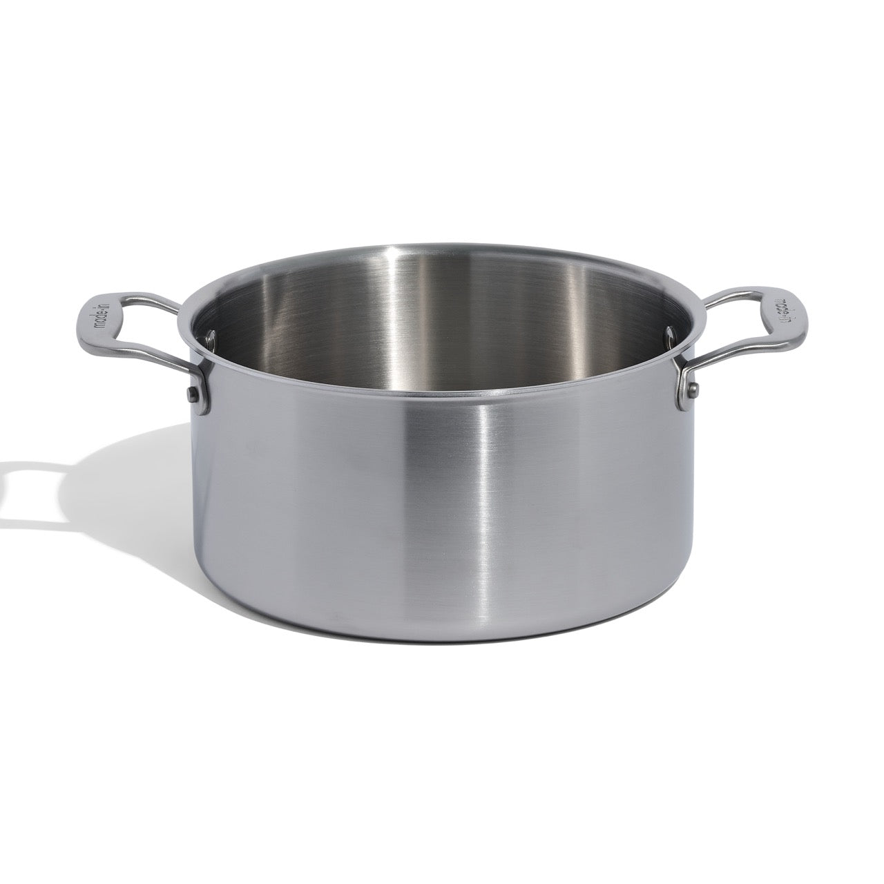 MADE IN® Stainless Clad Stock Pot with Lid:  6 QT