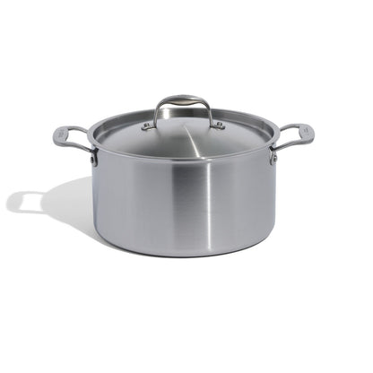 MADE IN® Stainless Clad Stock Pot with Lid:  6 QT