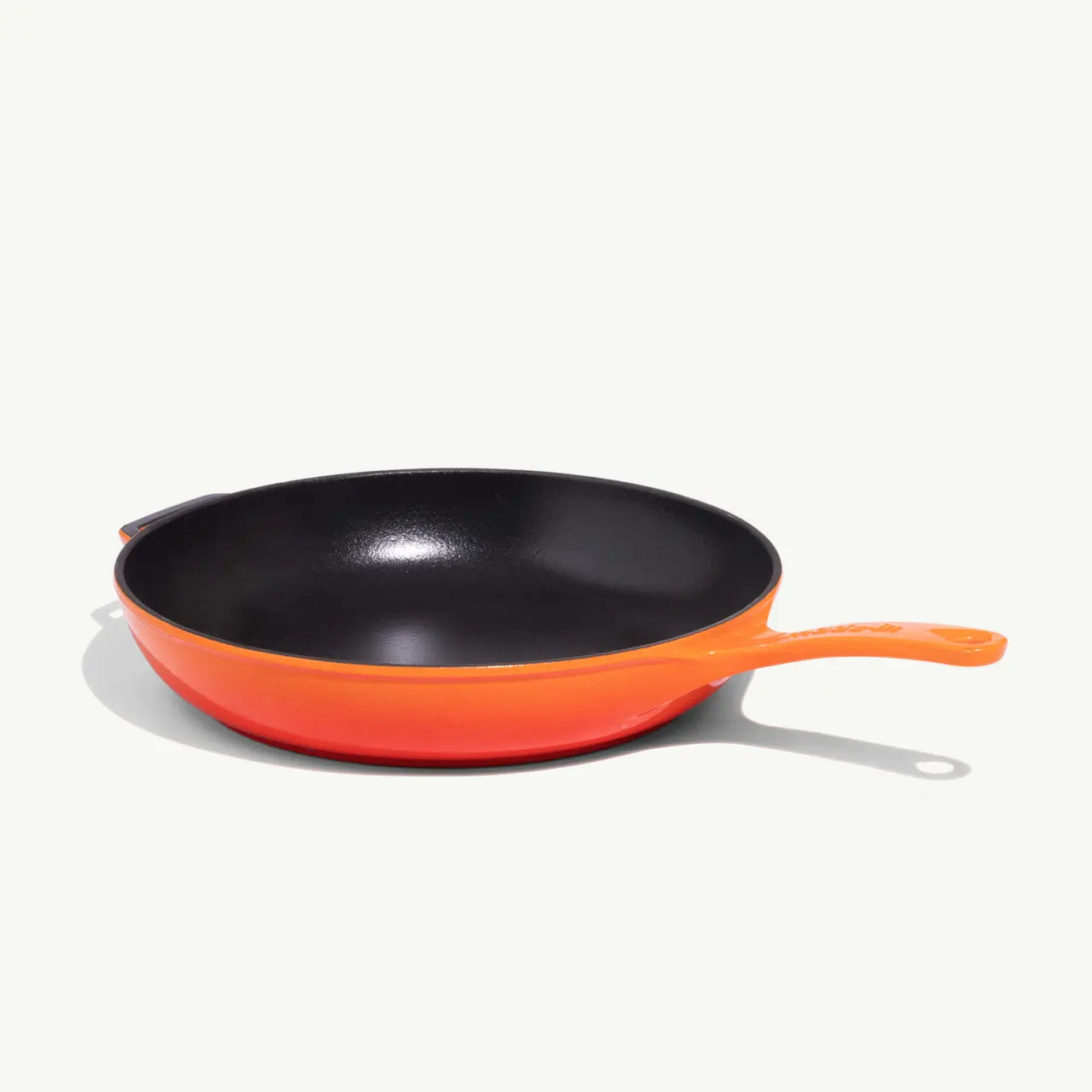 MADE IN® Enameled Cast Iron Skillet: 11.5", Blood Orange