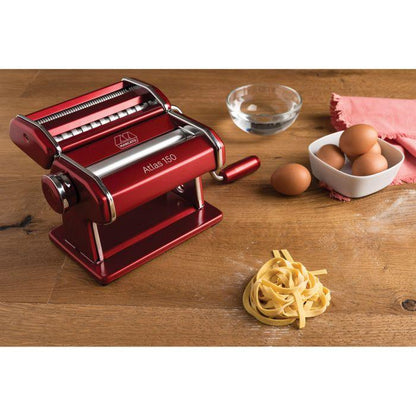 Marcato Atlas 150 Pasta Machine: Red