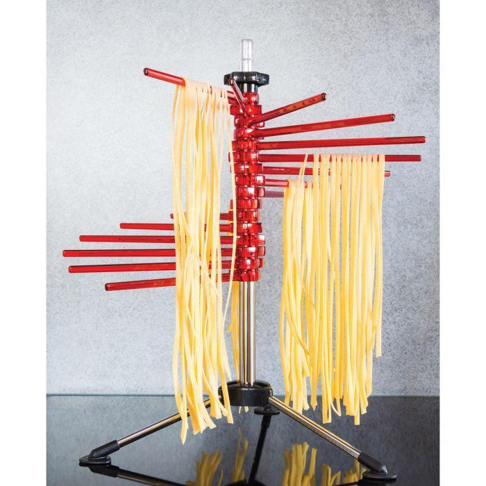 Marcato Atlas Pasta Drying Rack: Red