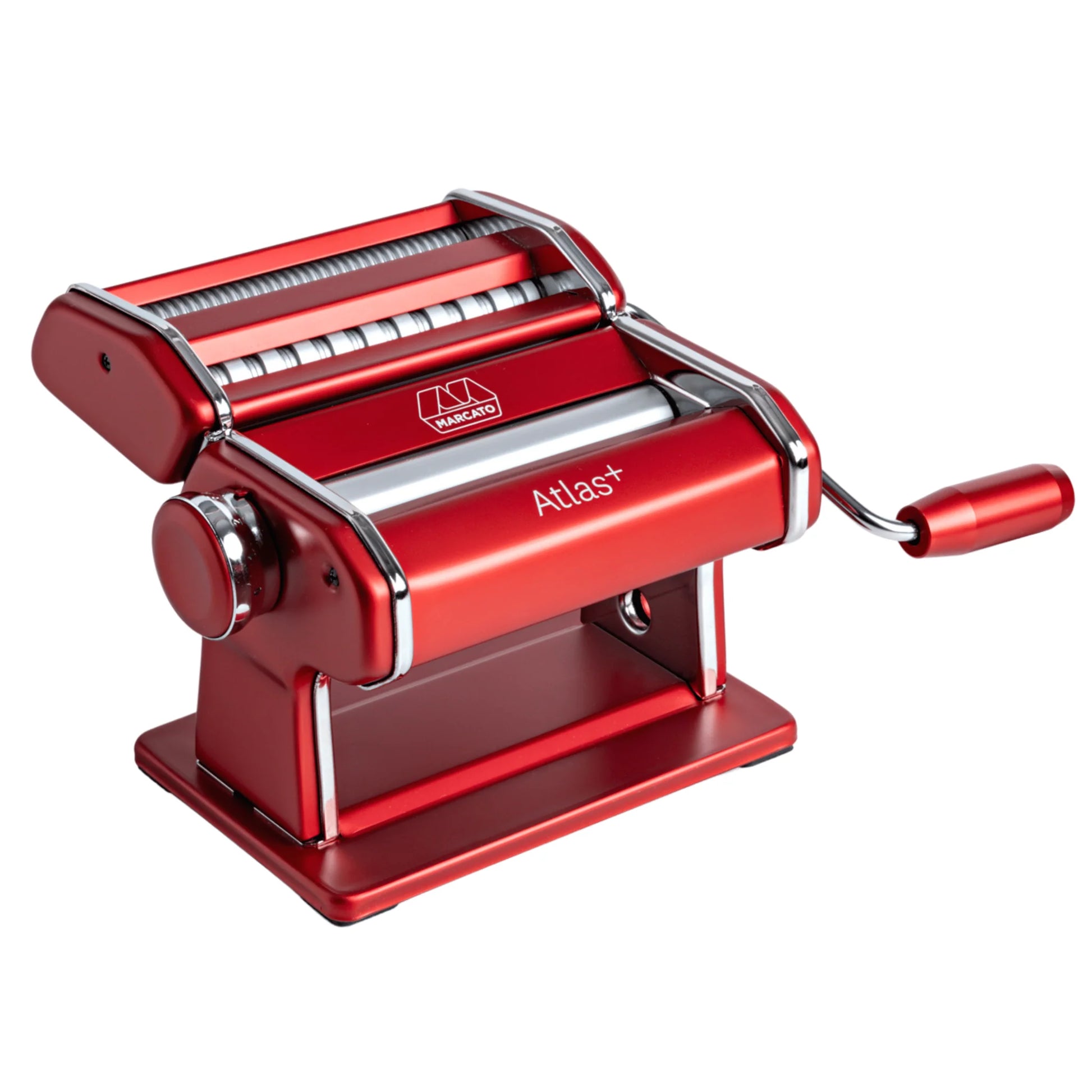 Marcato Atlas 150+ Pasta Machine: Red