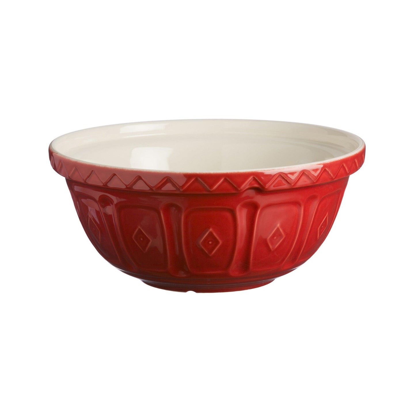 Mason Cash Size 12 Mixing Bowl: Red