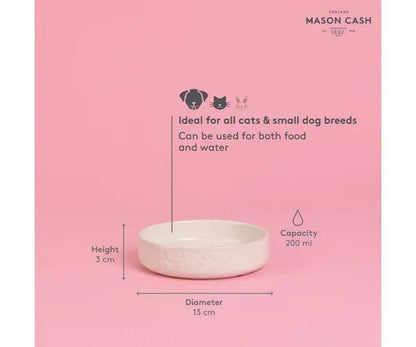 Mason Cash Cat Saucer: 7 oz., Cream