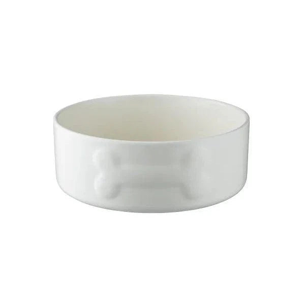 Mason Cash Dog Bowl: 51 oz., Cream