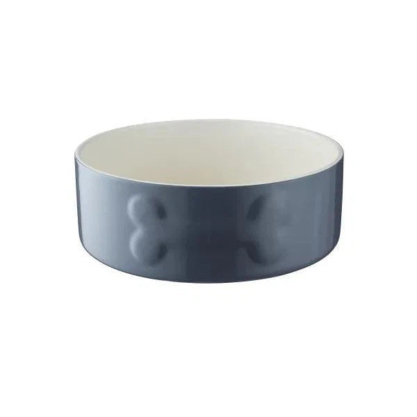 Mason Cash Dog Bowl: 51 oz., Gray