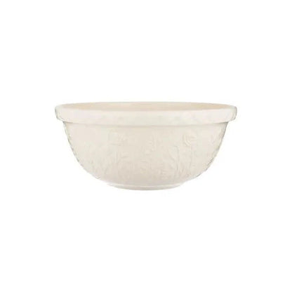 Mason Cash Size 12 Mixing Bowl: Cream, Rose