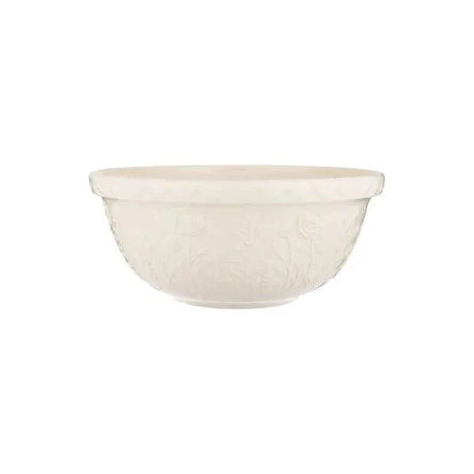 Mason Cash Size 12 Mixing Bowl: Cream, Rose