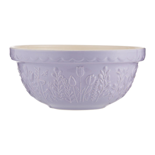 Mason Cash Size 24 Mixing Bowl: Lilac, Tulip