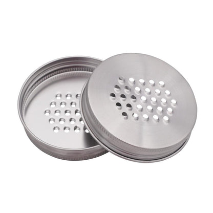 Mason Jar Lifestyle Grater / Shredder Lid: Wide Mouth