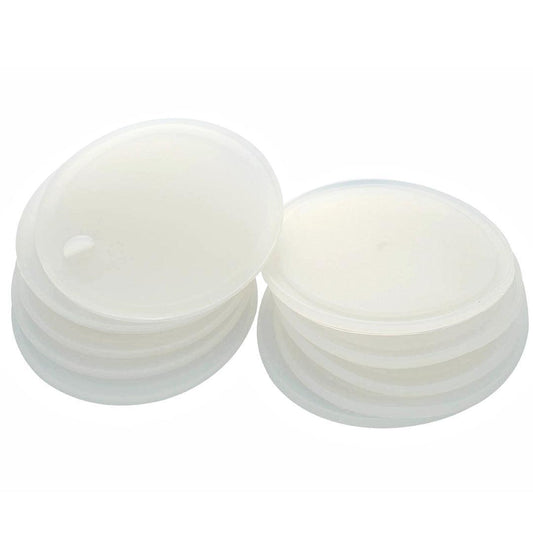 Mason Jar Lifestyle Silicone Sealing Lid Liners: Wide Mouth