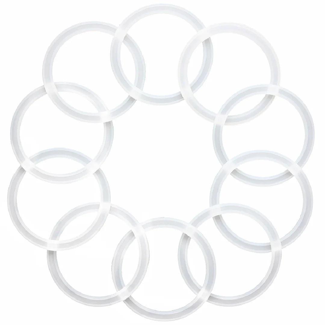 Mason Jar Lifestyle Silicone Sealing Rings: Wide Mouth