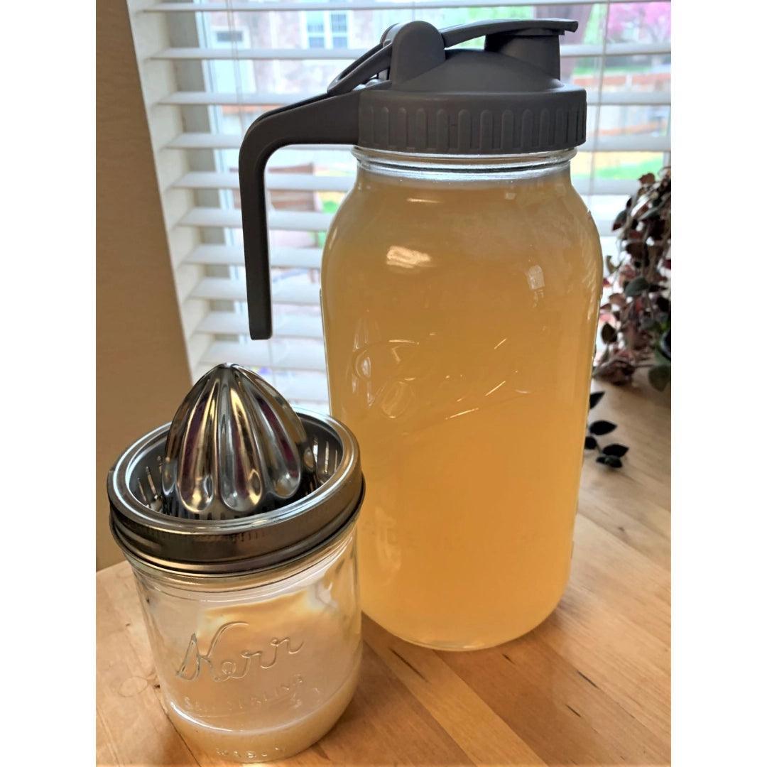 Mason Jar Lifestyle Juicing Lid: Wide Mouth