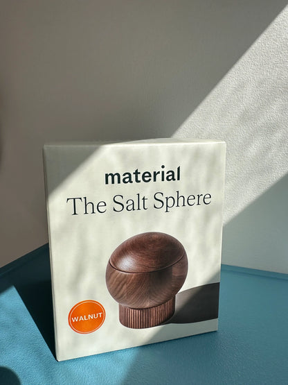 Material Kitchen Salt Sphere: Walnut