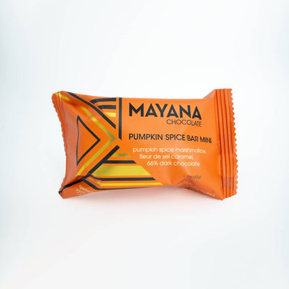 Mayana Chocolate Mini Bar - Pumpkin Spice