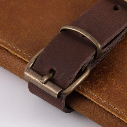 Messermeister Leather Knife Roll: 7 Pocket, Amber