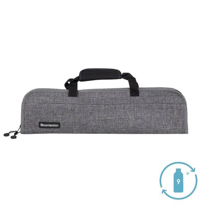 Messermeister Knife Roll: 5 Pocket, Heather Gray