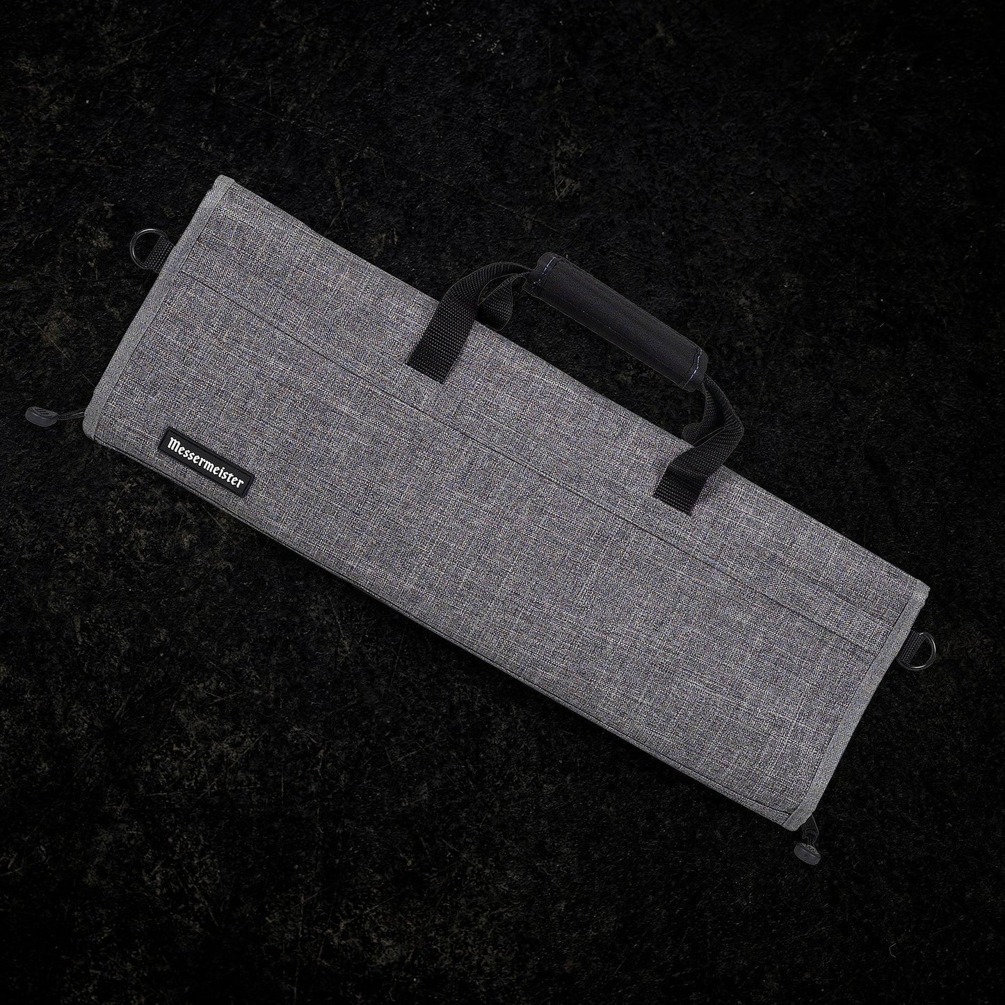 Messermeister Knife Roll: 12 Pocket, Heather Gray