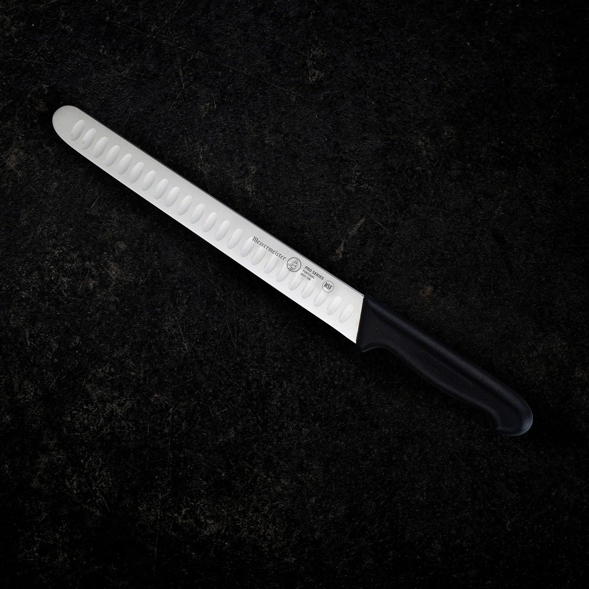 Messermeister Pro Series 12" Slicing Knife, Hollow-Ground