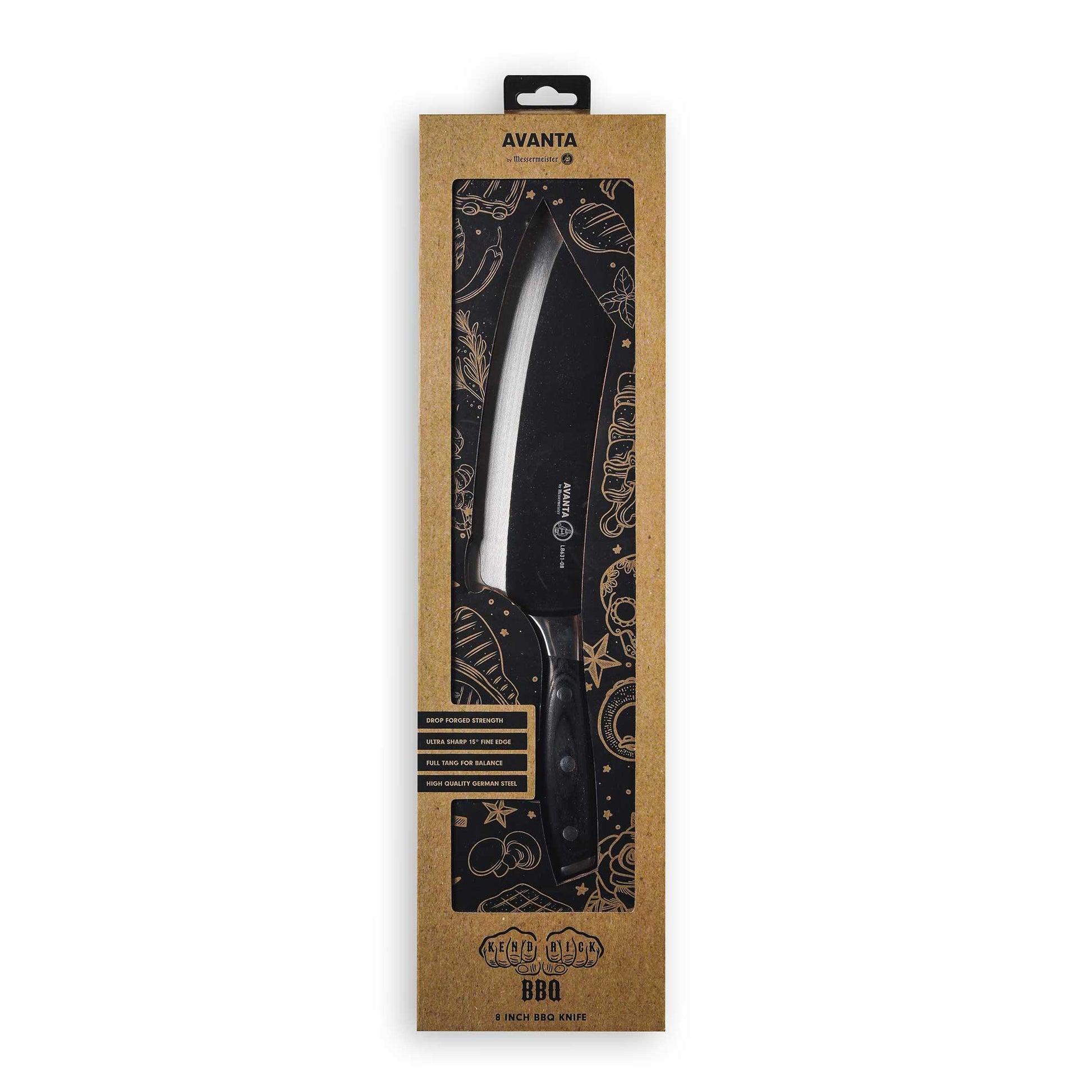 Messermeister Avanta Kendrick BBQ Knife: 8"