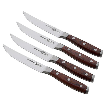 Messermeister Avanta Steak Knife Set: Pakkawood