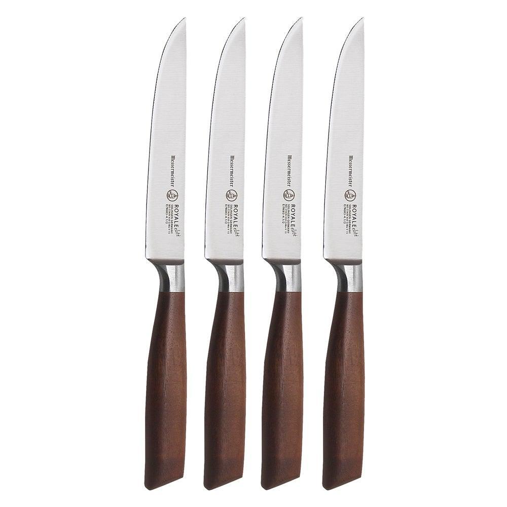 Messermeister Royale Elite Steak Knife Set: 4 Piece