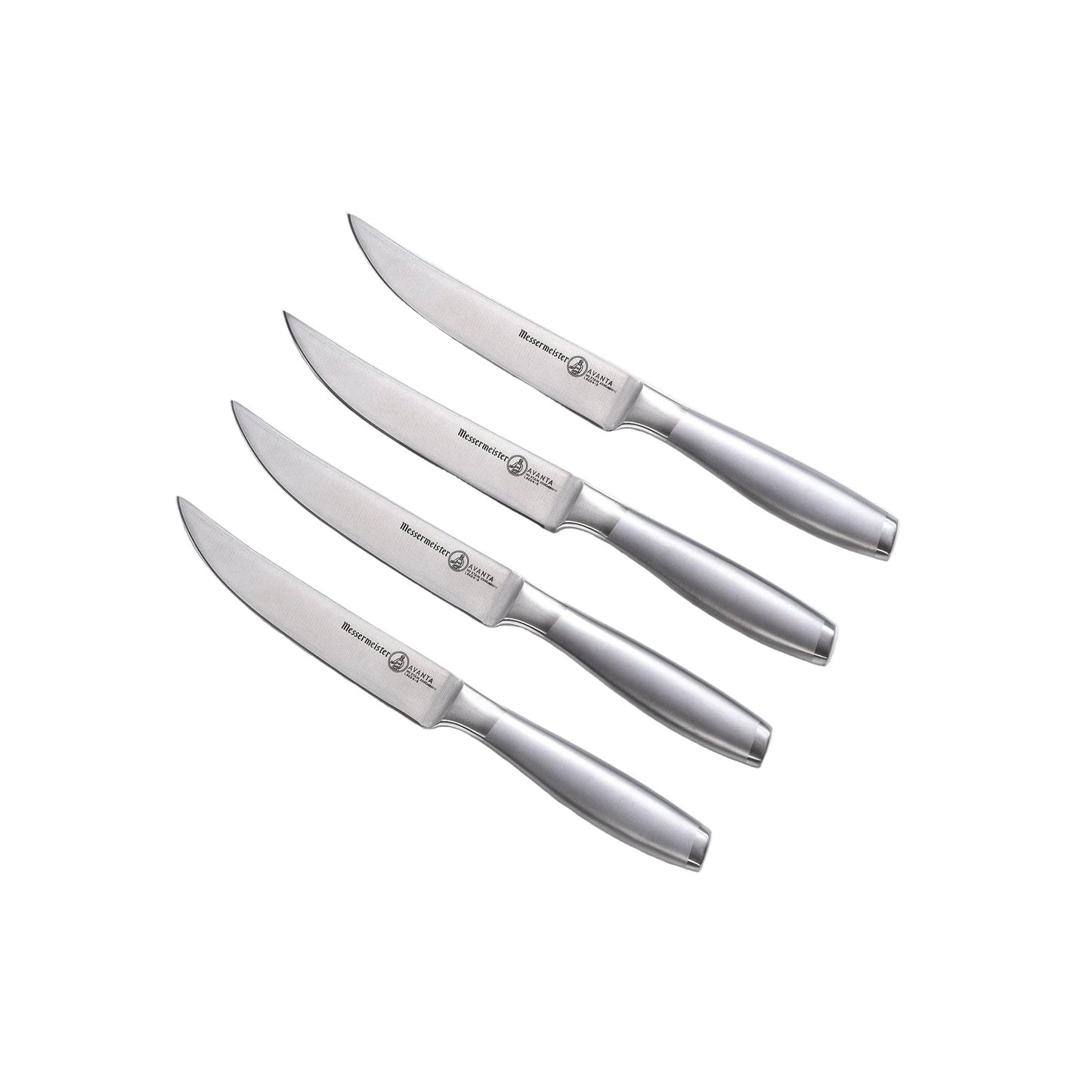 Messermeister Avanta Steak Knife Set: Stainless