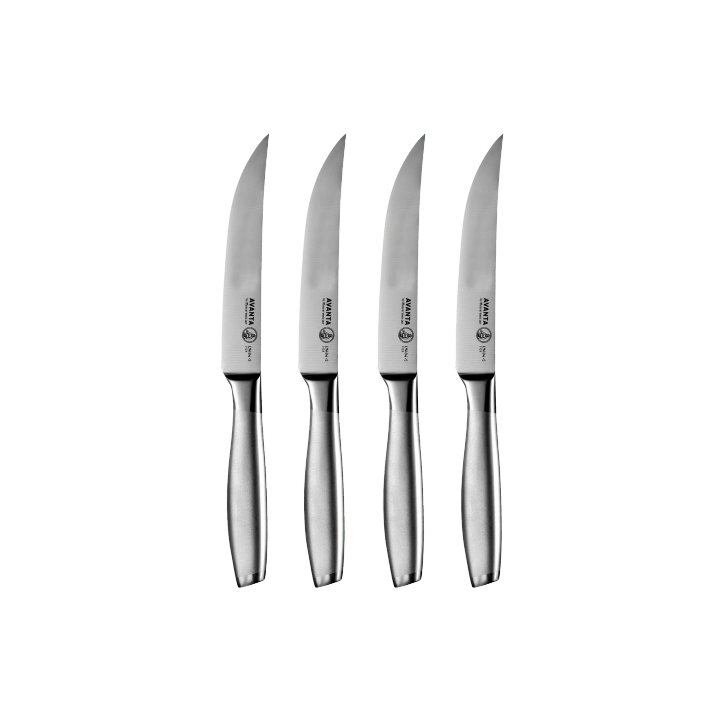 Messermeister Avanta Steak Knife Set: Stainless