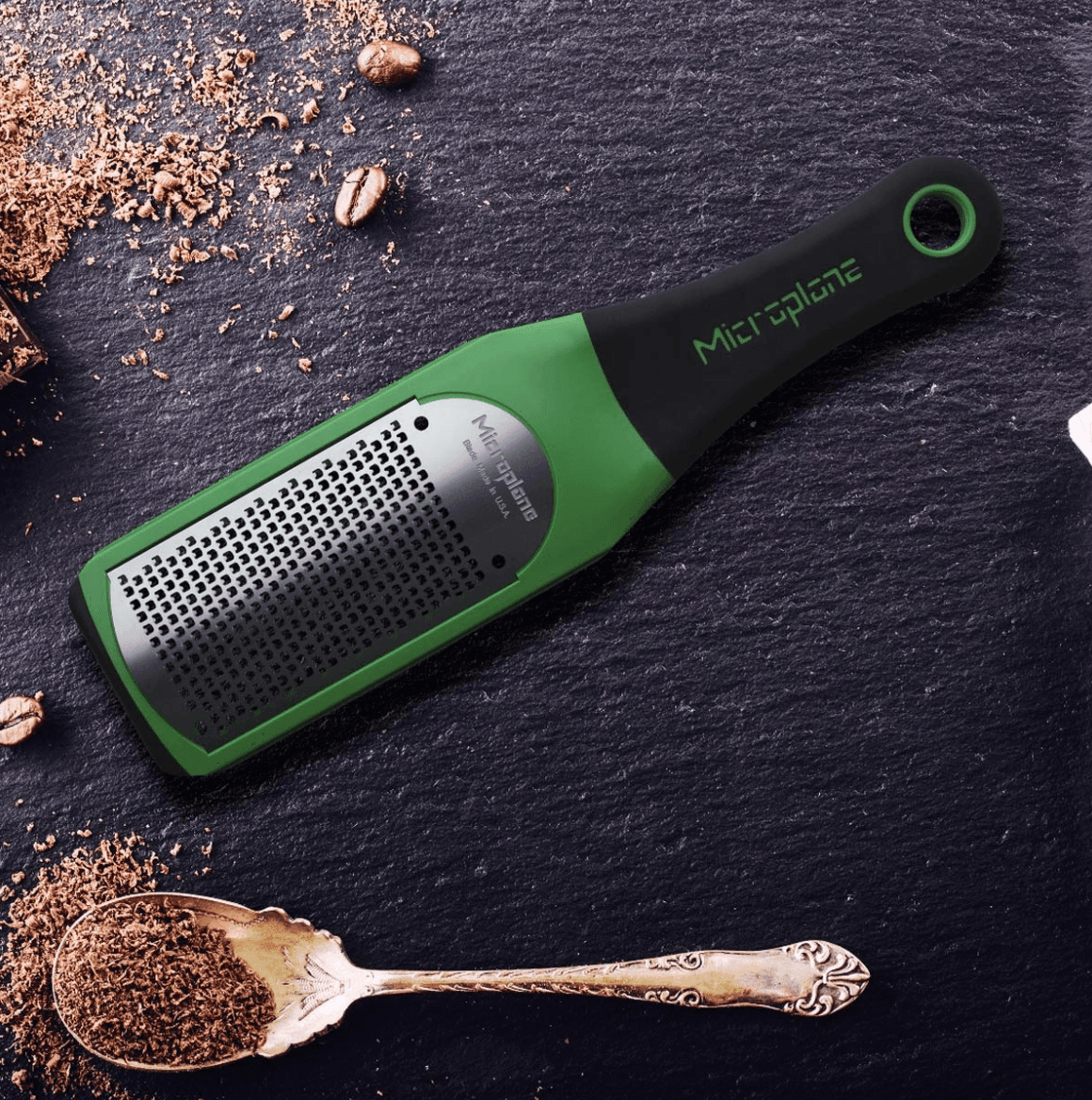 Microplane Artisan Series: Fine Grater, Green