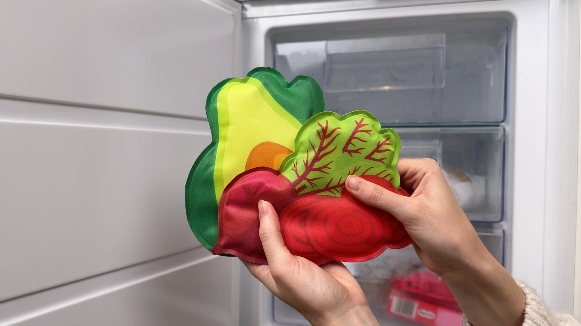 Monkey Business Soft Ice Packs (Set of 2): Vegi