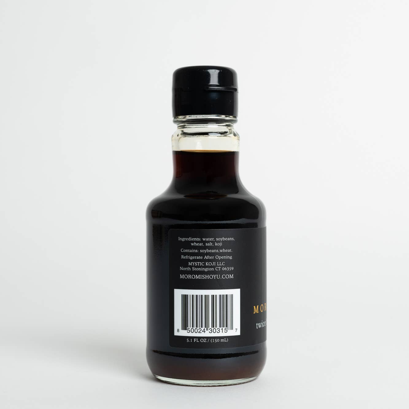 Moromi Black Twice Brewed Soy Sauce