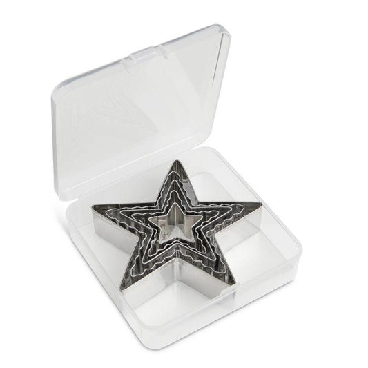 Mrs. Andersons Cutters w/ Storage Container:Star, (Set of 5)