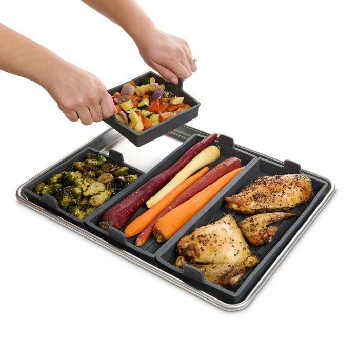 HIC Silicone Sheet Pan Dividers (Set of 4)